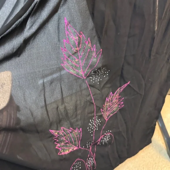 Stunning Vintage Beaded Chinese-Style Dress - Picture 8 of 12